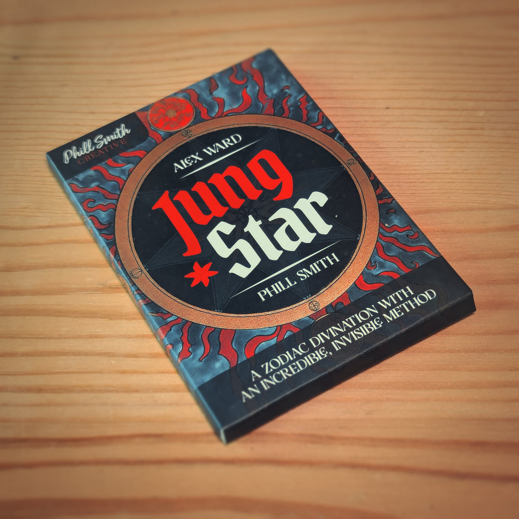Package titled 'Jung Star' on a wooden surface