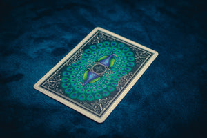 Peacocks Playing Cards